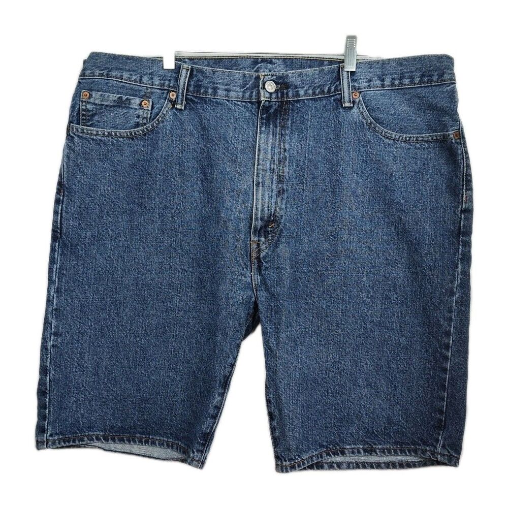 🔥🔥🔥Levi's 505 Jean Shorts, Men's 42W, Blue VGC🔥🔥🔥